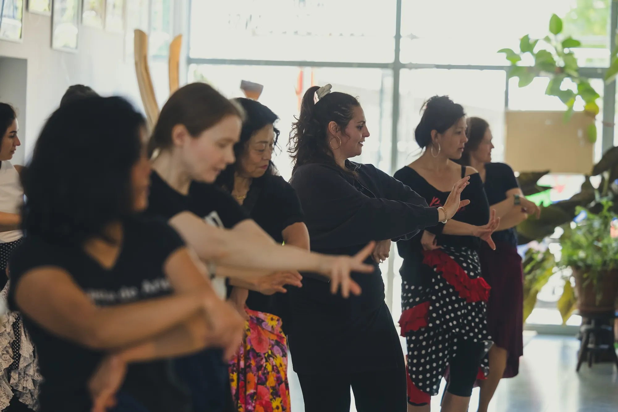 Workshop danse flamenco avec Beatriz Morales6