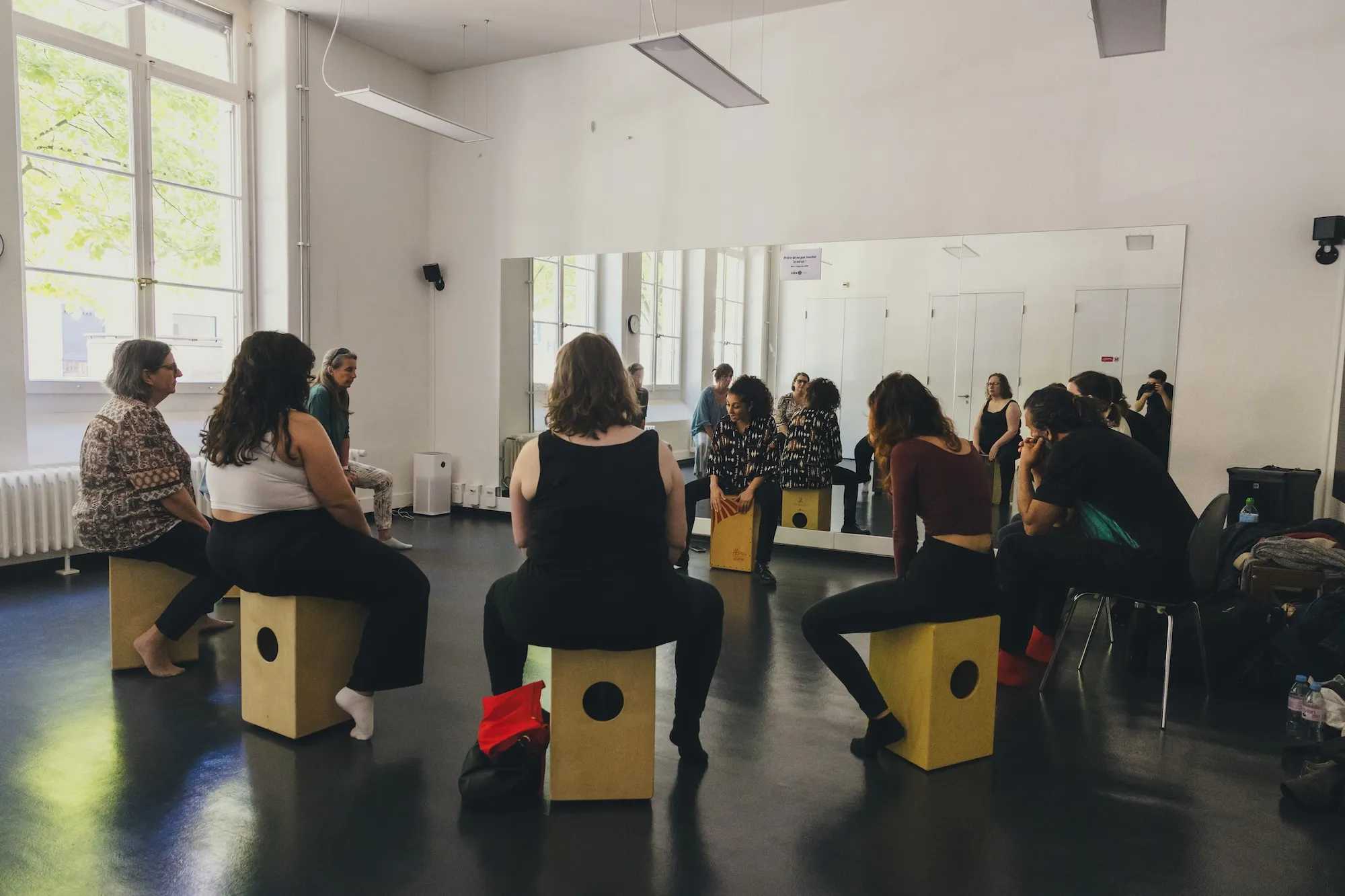 Workshop percussion flamenco avec Nasrine Rahmani1