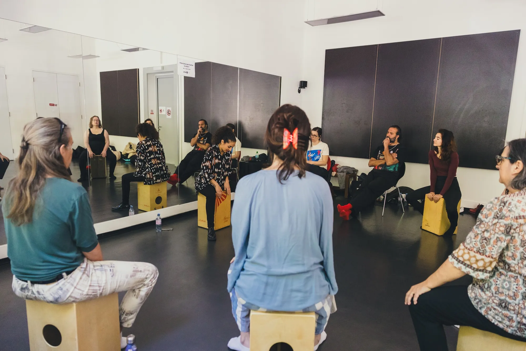 Workshop percussion flamenco avec Nasrine Rahmani5